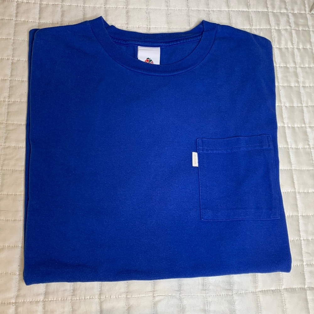 Aime Leon Dore Blue short sleeved crew neck shirt size L